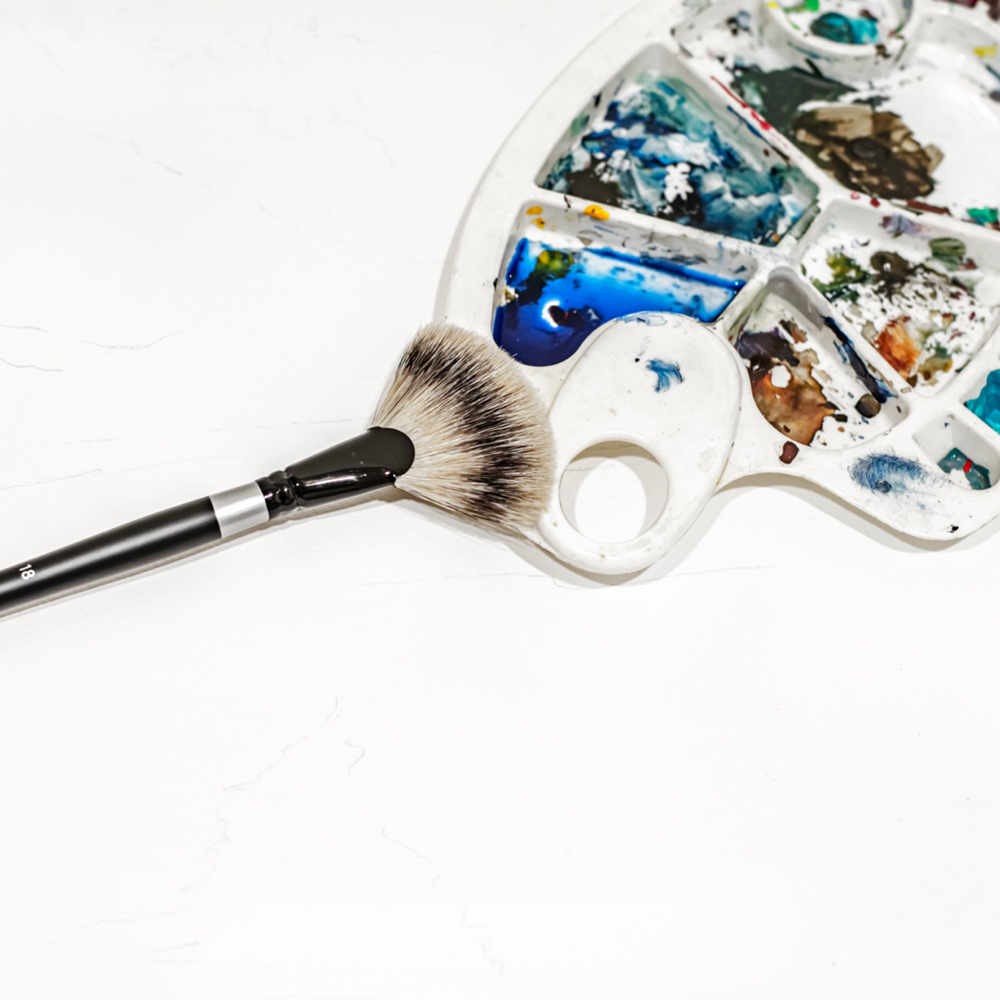 ArtSecret Badger Hair Fan Shap – обзор и цена Gouache Paint Set