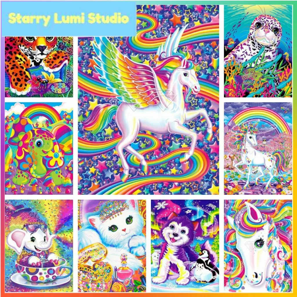Paint Cartoon Animal Cat Dog U – обзор и цена Art Craft Unicorn