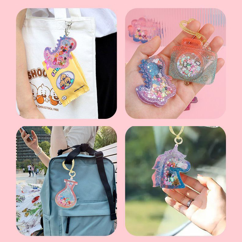 Kids DIY Crystal Glue Key chai – обзор и цена Art Craft Kits For Kids
