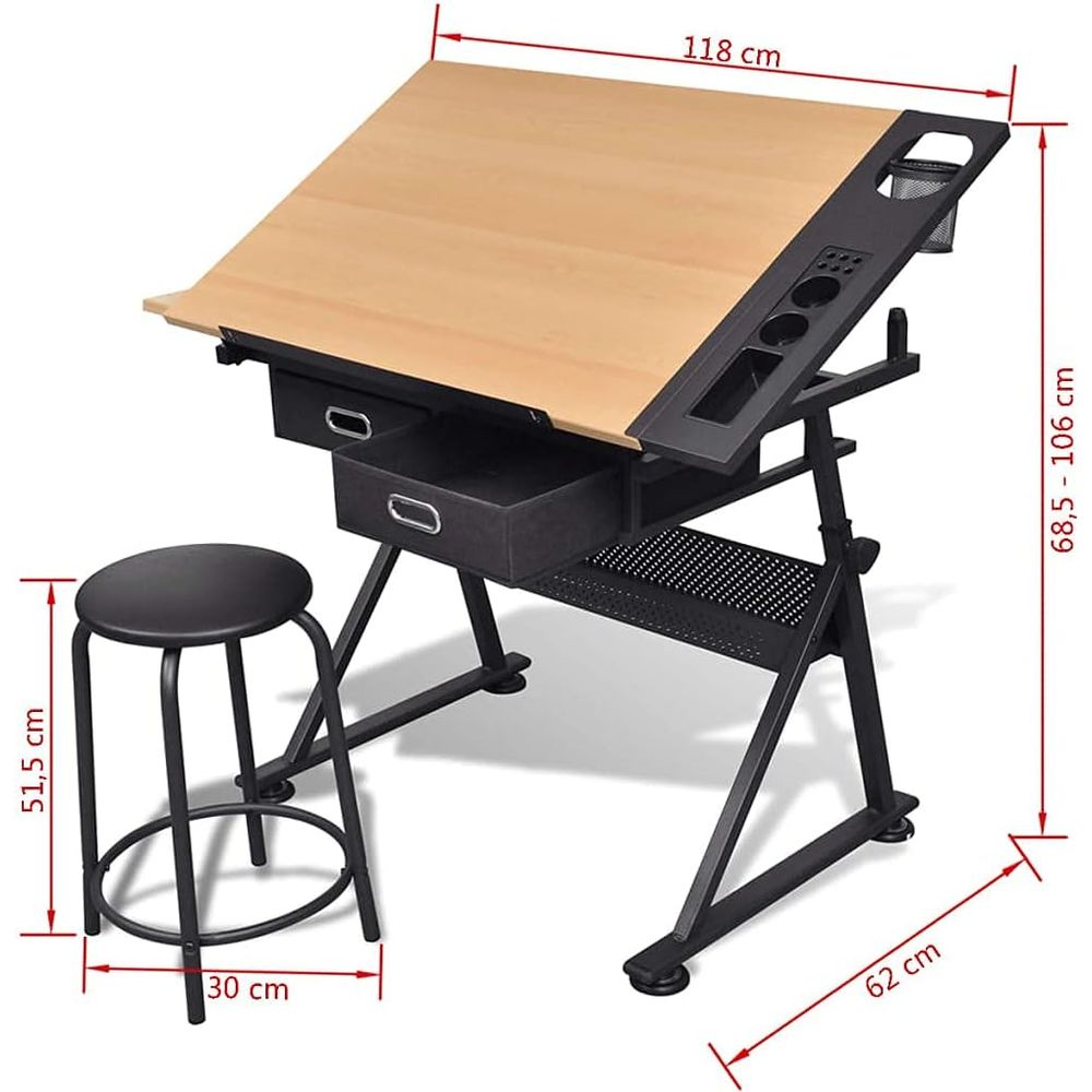 Adjustable Height Drafting Tab – обзор и цена Art & Craft Teacher