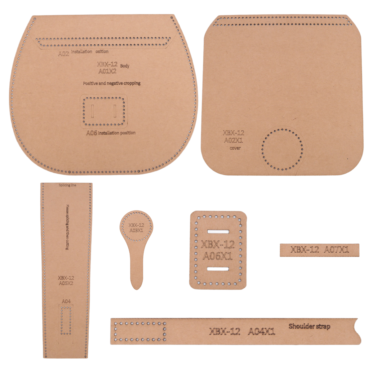 A06K DIY Leather Tool Kit Kraf – обзор и цена Leather Tooling Kit