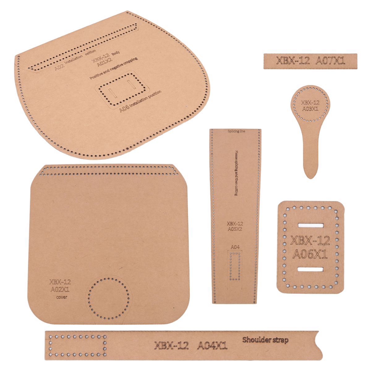 A06K DIY Leather Tool Kit Kraf – обзор и цена Leather Tooling Kit