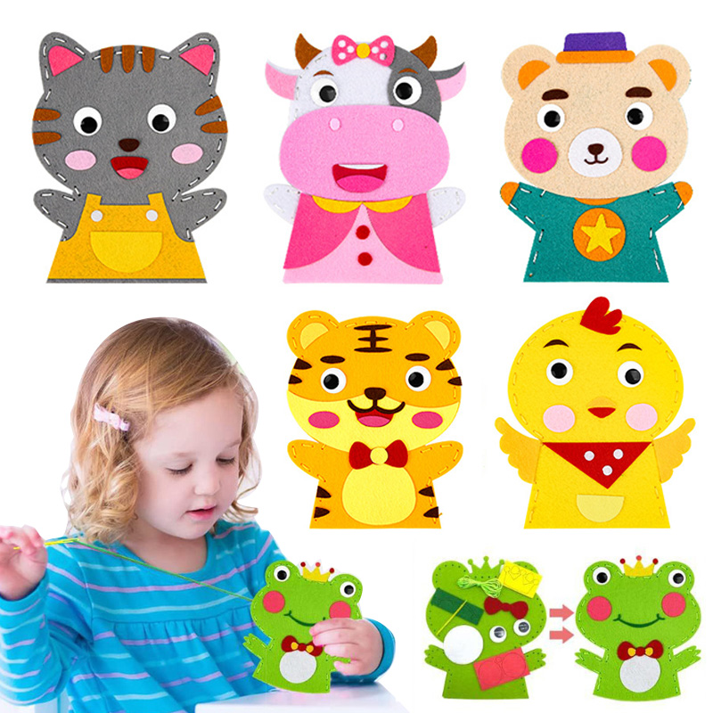 Cute Cartoon Animal Hand Puppe – обзор и цена Art Craft 6 Year Old