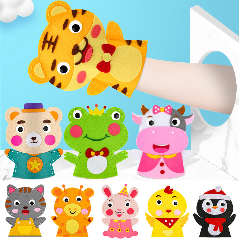 Cute Cartoon Animal Hand Puppe – обзор и цена Art Craft 6 Year Old