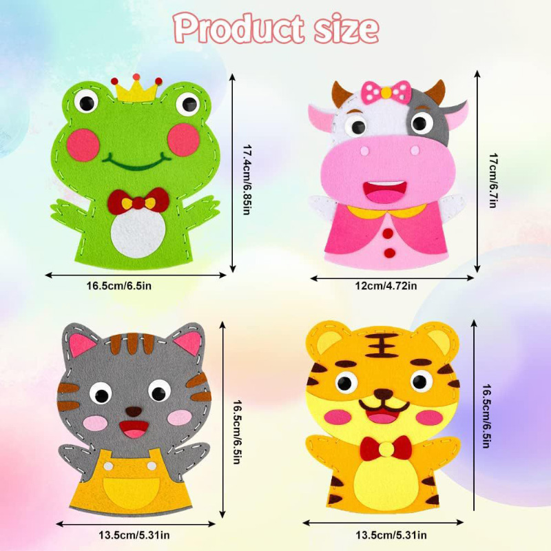 Cute Cartoon Animal Hand Puppe – обзор и цена Art Craft 6 Year Old
