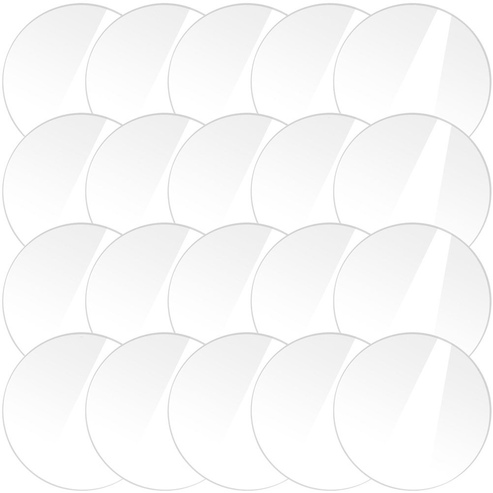 20Pcs Round Clear Acrylic Disc – обзор и цена Art And Craft Photos