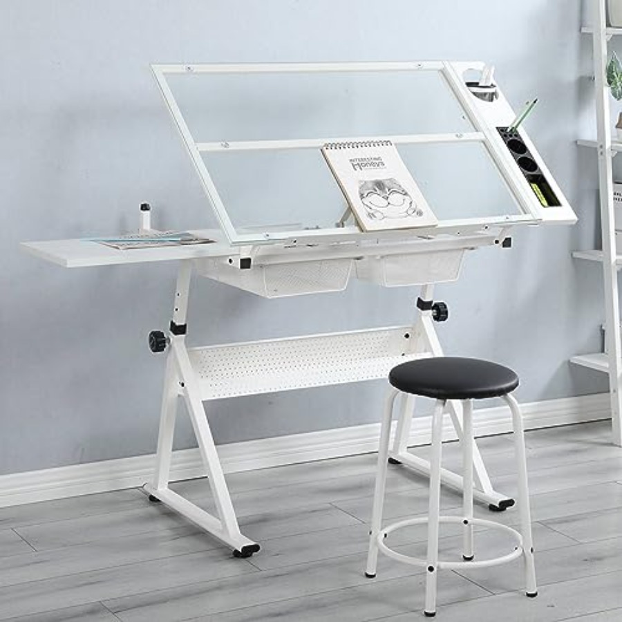 Drafting Table with Stool Mode – обзор и цена Art & Craft Teacher