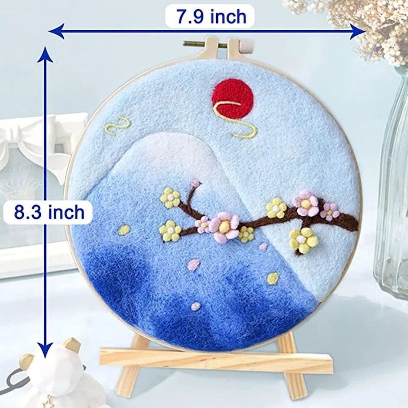 DIY Wool Embroidery Kit Creati – обзор и цена Art Craft Ideas For Kids