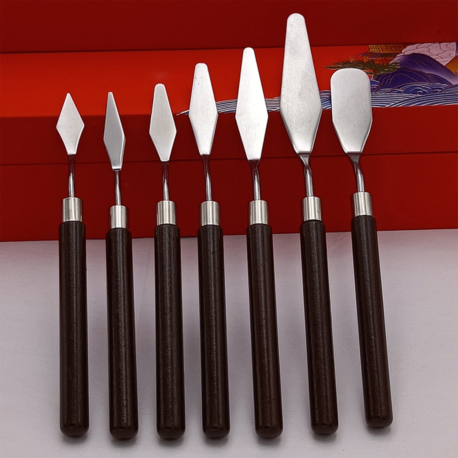 5pcs Art Oil Painting Scraper  – обзор и цена Gouache Paint Set