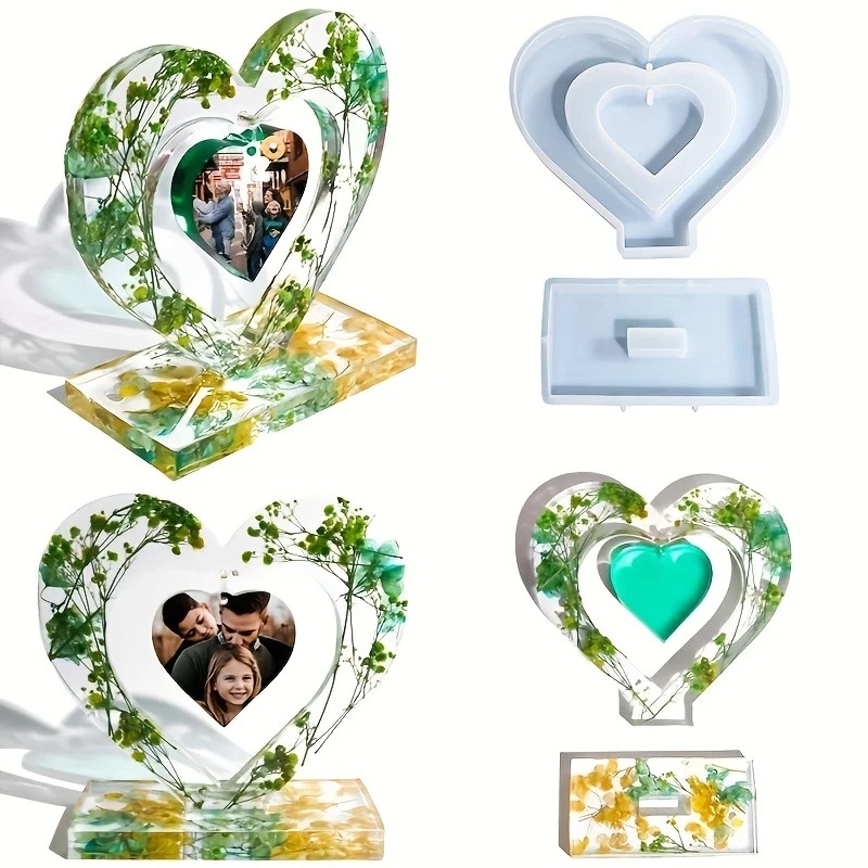Heart Resin Molds, 2 Pieces Lo – обзор и цена Art And Craft Photos