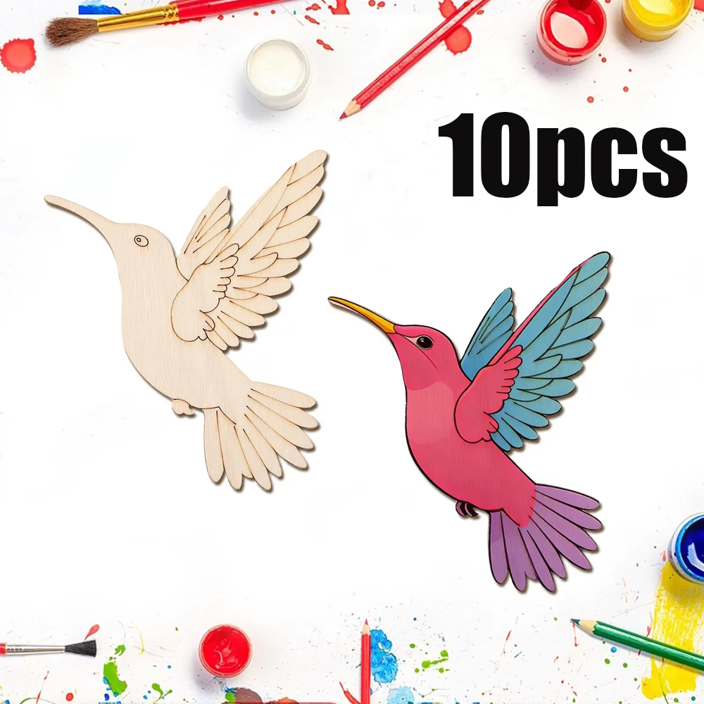 10pcs Unfinished Wood Animal B – обзор и цена Art Craft And