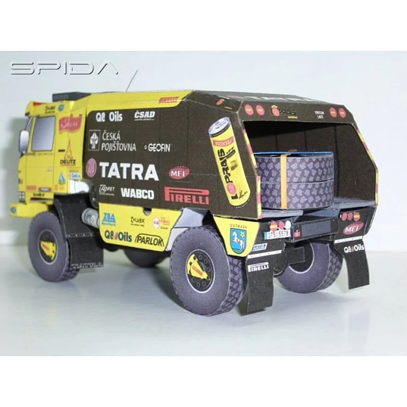 Tatra 815 2008 Truck 1:53 Daka – обзор и цена Art Craft With Cardboard