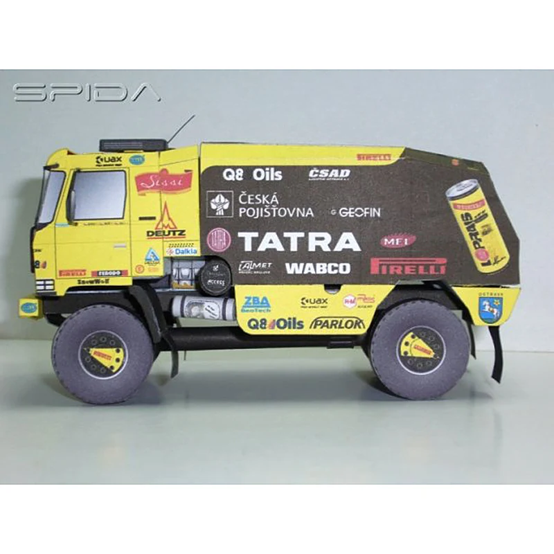 Tatra 815 2008 Truck 1:53 Daka – обзор и цена Art Craft With Cardboard