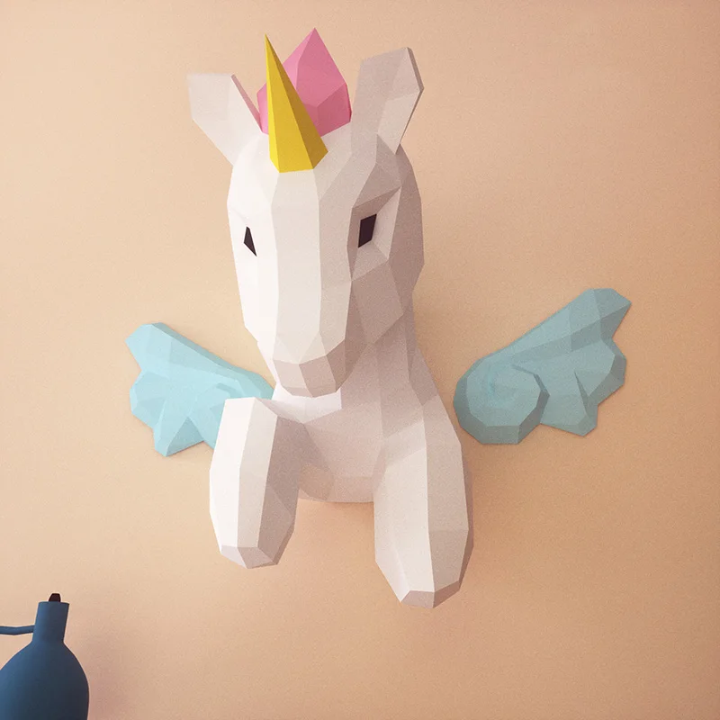 Rainbow Unicorn Animal Wall De – обзор и цена Art Craft Unicorn