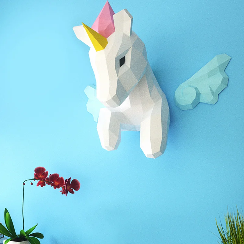 Rainbow Unicorn Animal Wall De – обзор и цена Art Craft Unicorn