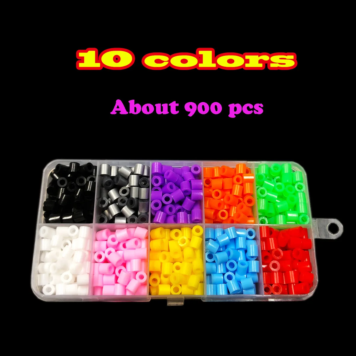 Fuse Beads Kit 900Pcs 10 Color – обзор и цена Art Craft Class