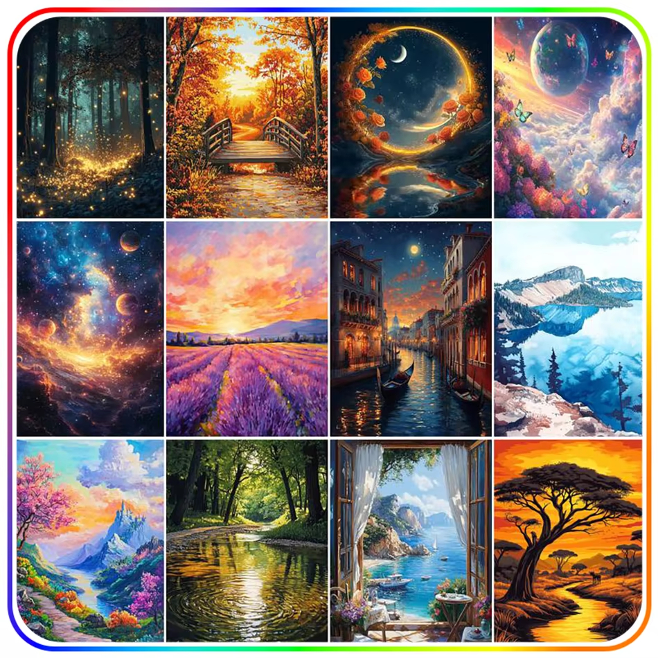 Fantasy Scenery Diamond Painti – обзор и цена Art Craft In Paper