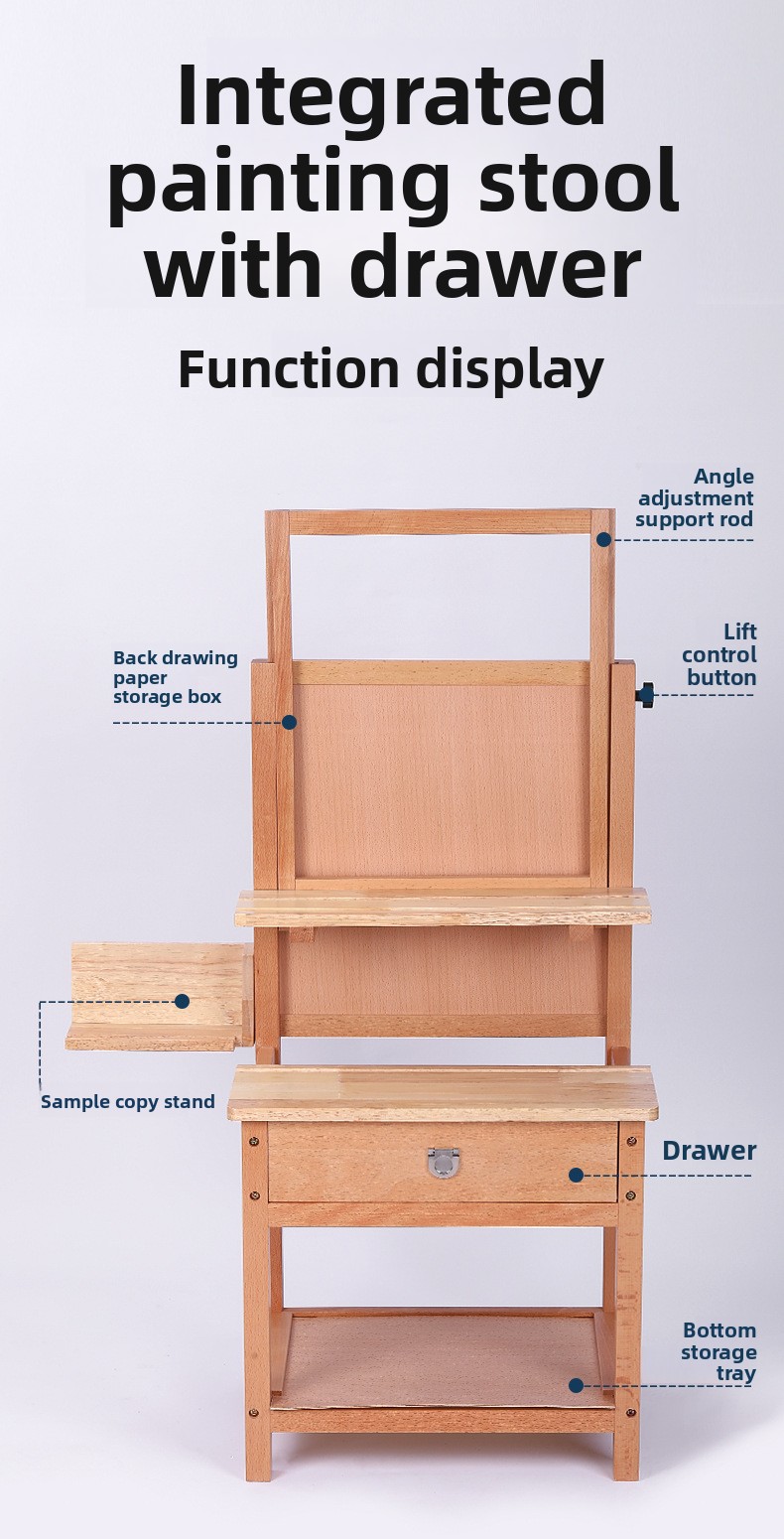 HXL integrated painting stool  – обзор и цена Art & Craft Teacher