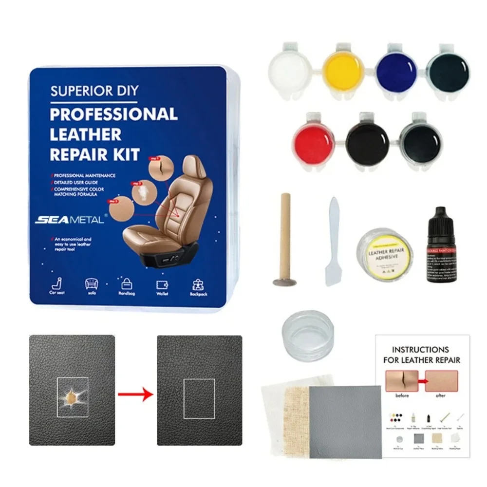 Car Leather Repair Tool Kit 7  – обзор и цена Leather Tooling Kit