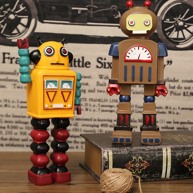 Cartoon Robot Statue Ornaments – обзор и цена Art Craft Robot