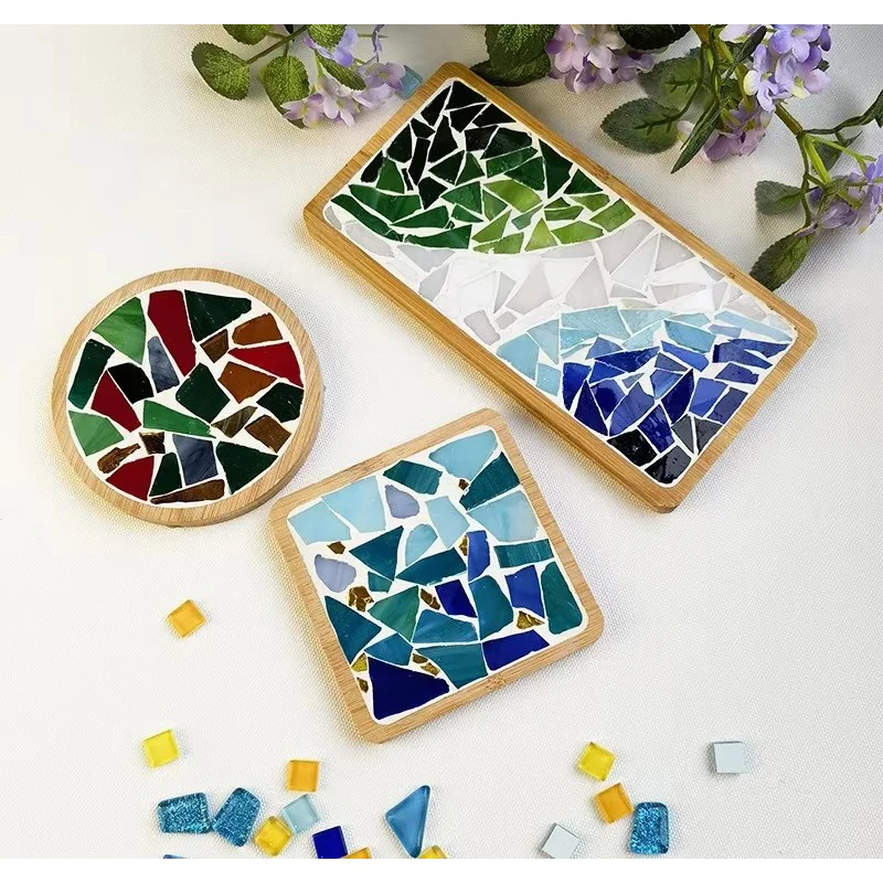 Handmade DIY Mosaic Cup Mat Bo – обзор и цена Art Craft Kits For Kids