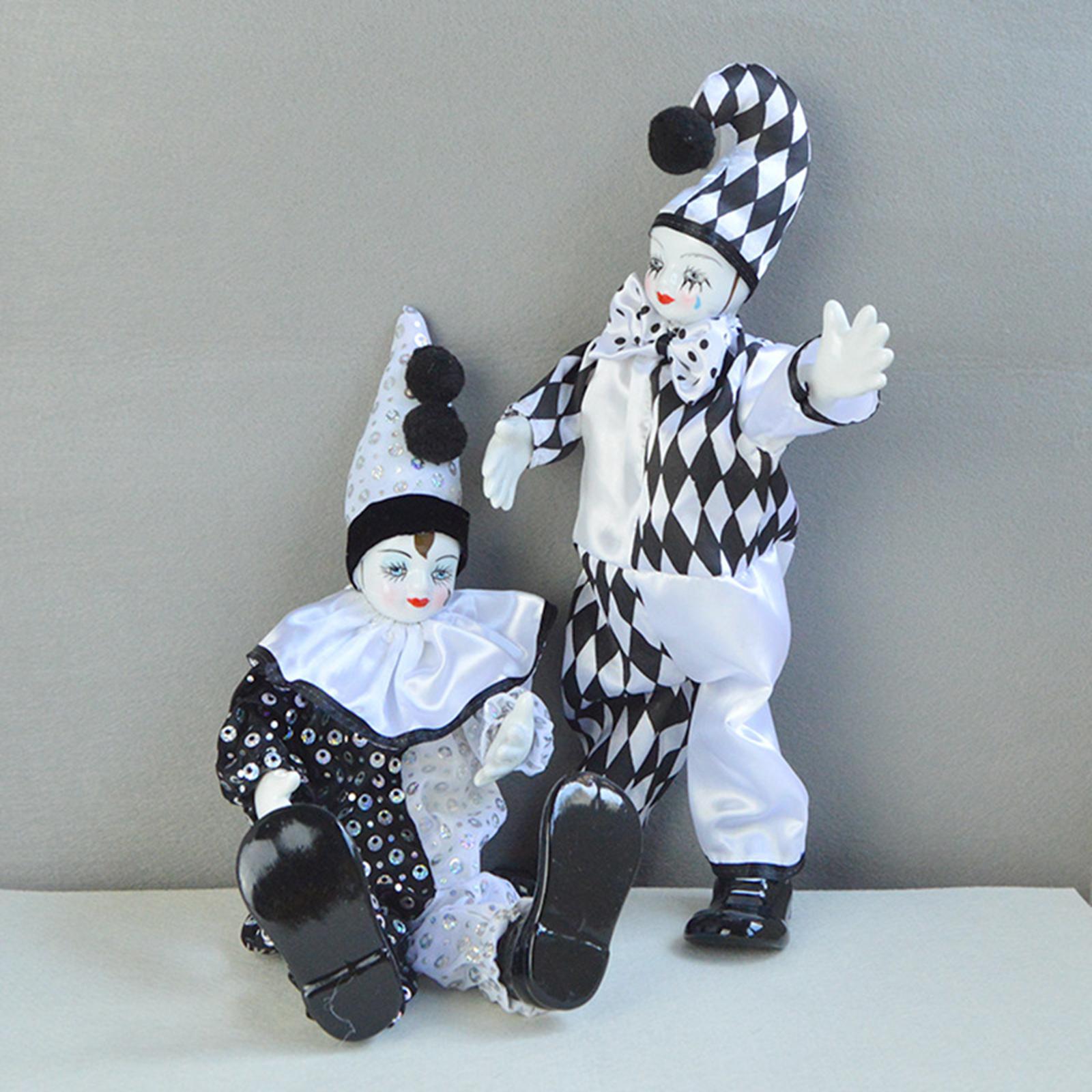 Funny Clown Dolls Collectible  – обзор и цена Art Craft Display