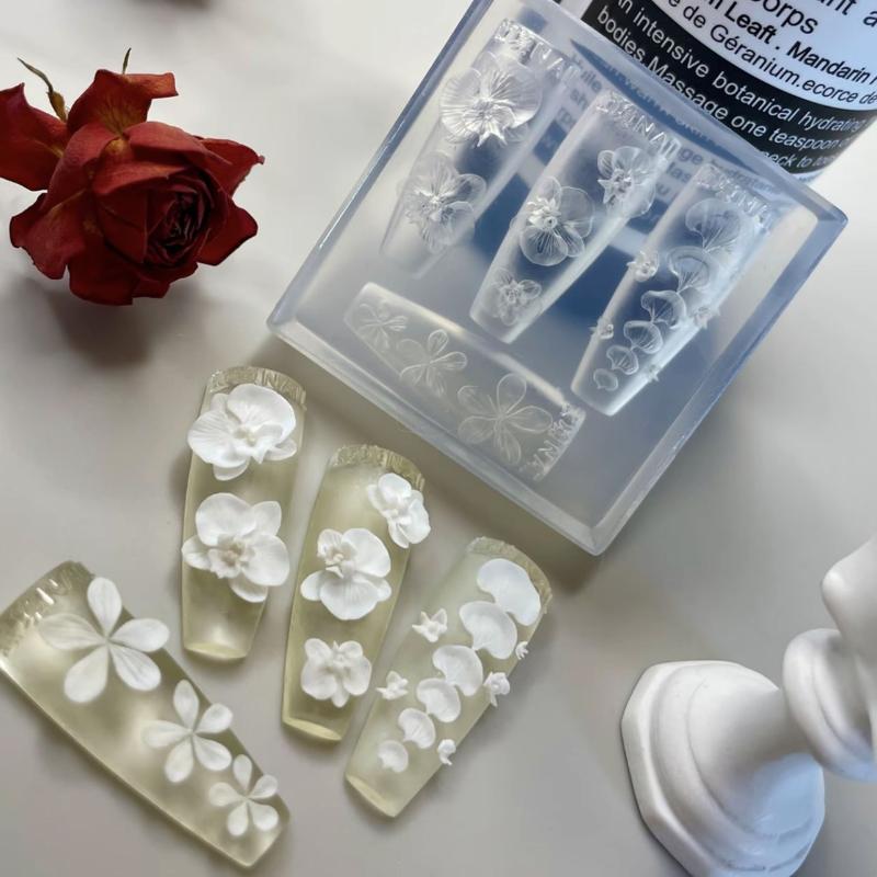 3D Transparent Silicone Nails  – обзор и цена Art Craft Template