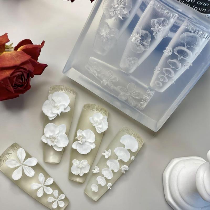 3D Transparent Silicone Nails  – обзор и цена Art Craft Template