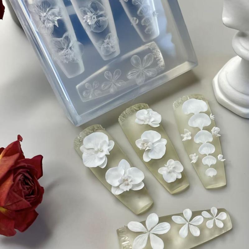 3D Transparent Silicone Nails  – обзор и цена Art Craft Template