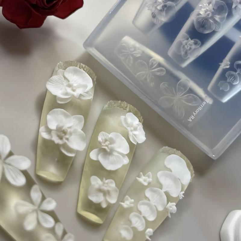 3D Transparent Silicone Nails  – обзор и цена Art Craft Template