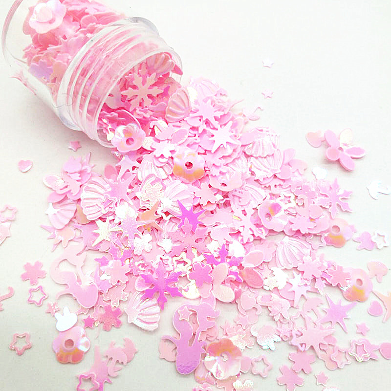 10g Pink Sequins Mix Sequin fo – обзор и цена Art Craft Unicorn