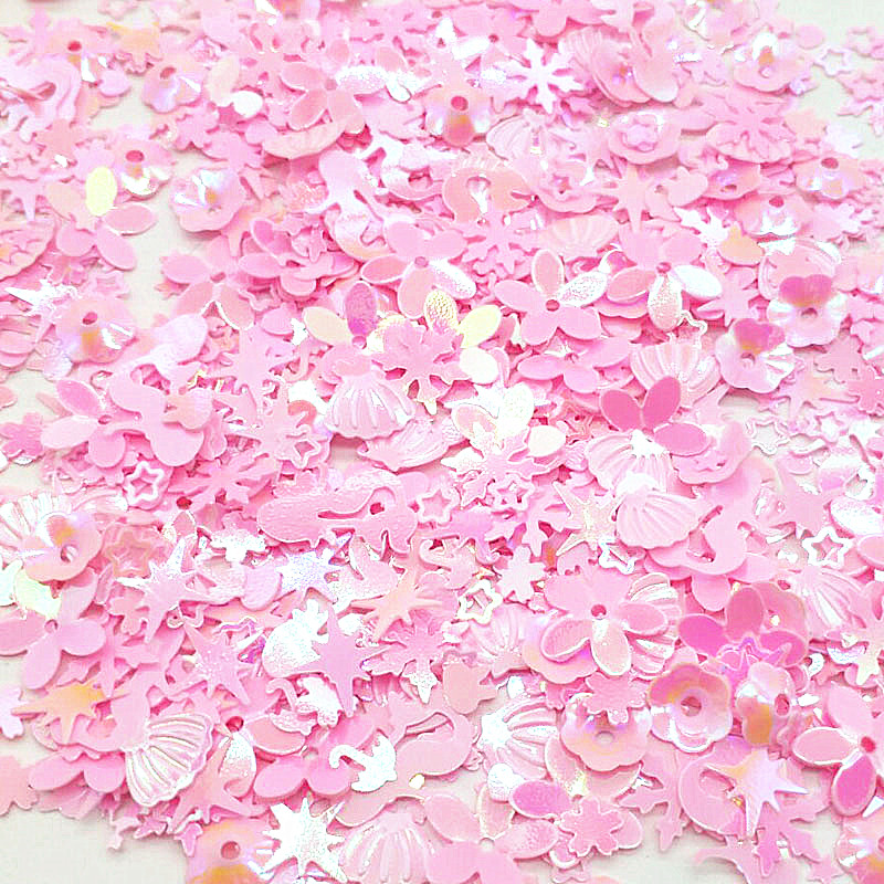 10g Pink Sequins Mix Sequin fo – обзор и цена Art Craft Unicorn