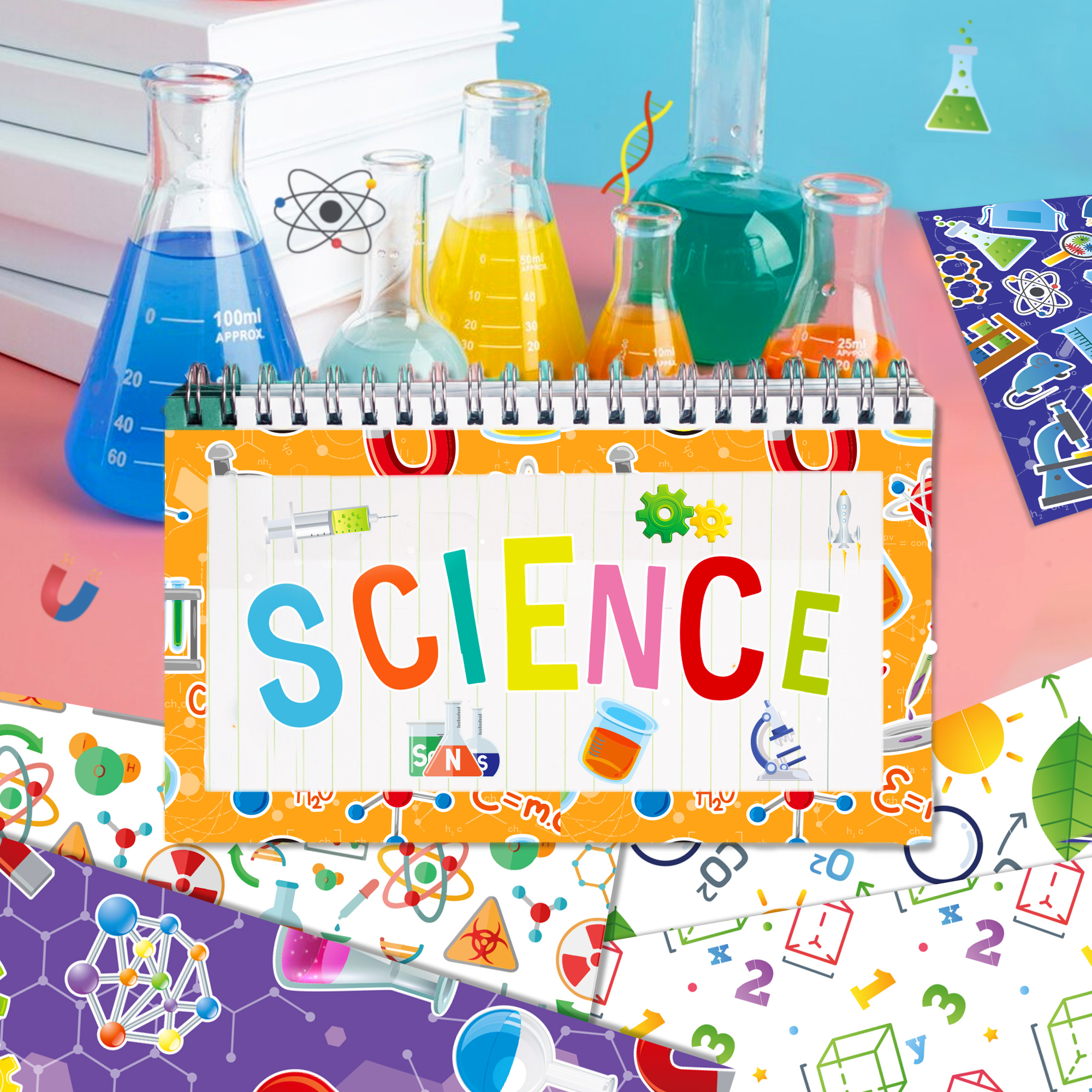 24pcs Science Scientist Scrapb – обзор и цена Art Craft In Paper