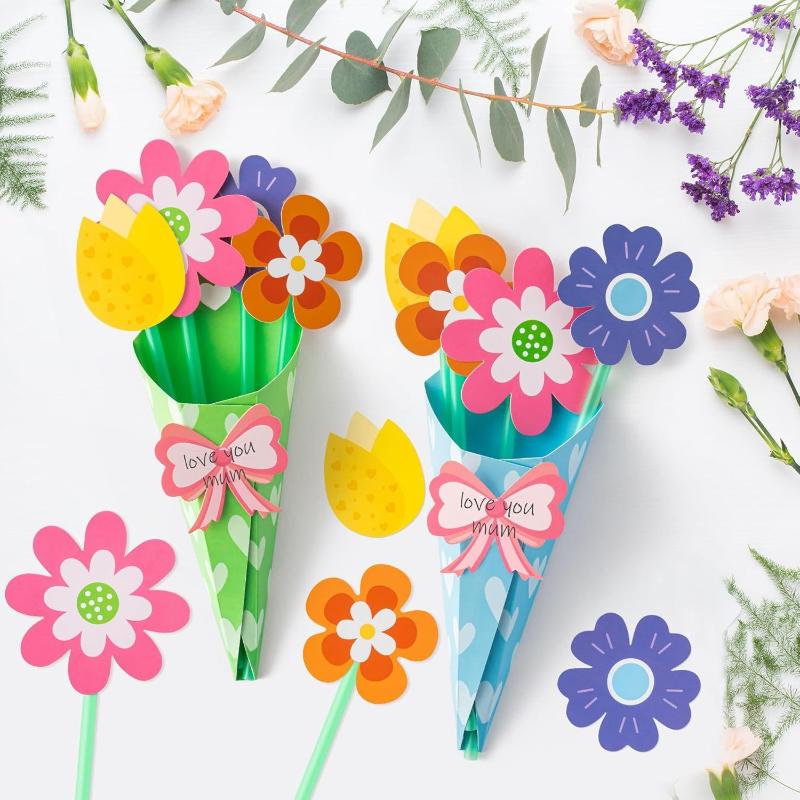 12Pcs Flower Bouquet Craft Kit – обзор и цена Art Craft Mother'S Day