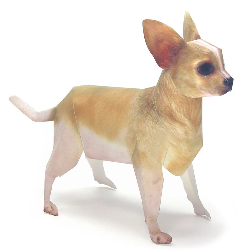 Chihuahua Dog Origami Art Pet  – обзор и цена Art Craft With Cardboard