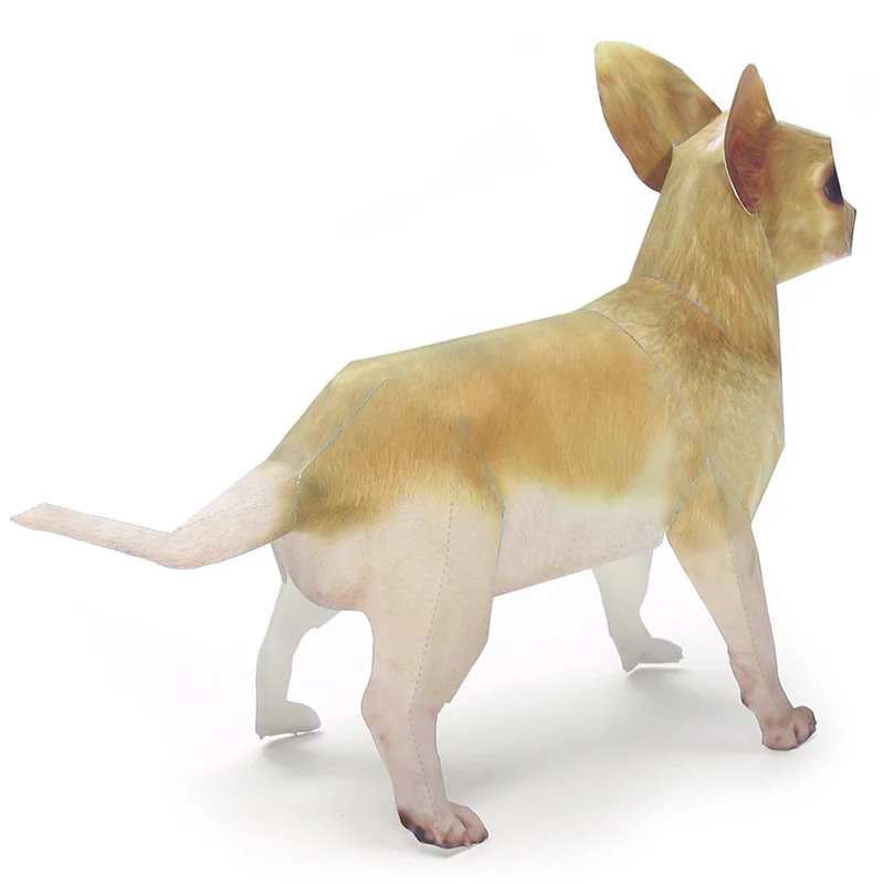 Chihuahua Dog Origami Art Pet  – обзор и цена Art Craft With Cardboard
