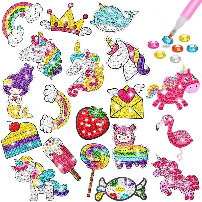 Make Diamond Stickers Kids 5D  – обзор и цена Art Craft Ideas For Kids