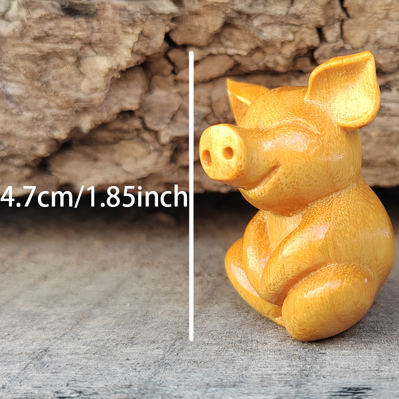 Wooden Carved Cartoon Cute Luc – обзор и цена Art Craft Simple