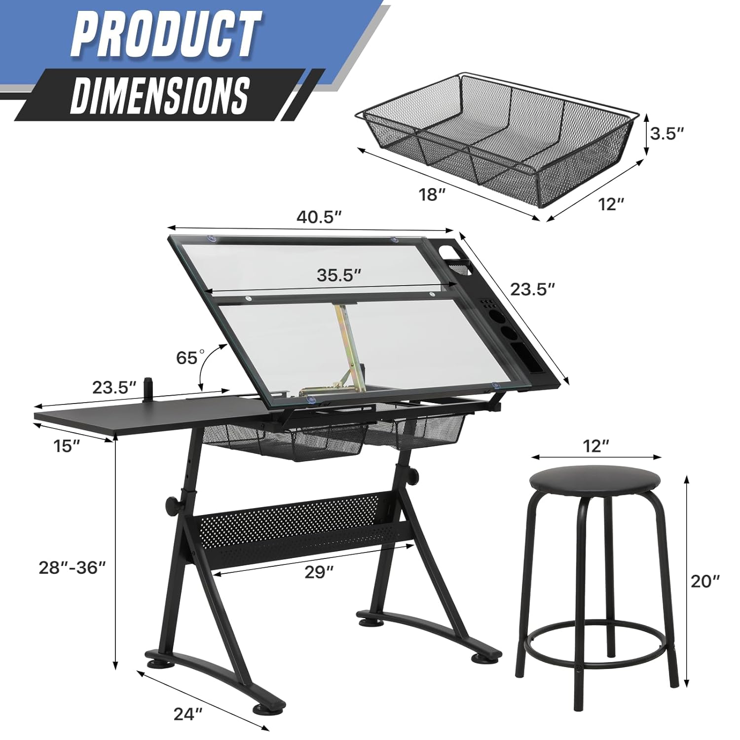 Drafting Table with Height Adj – обзор и цена Art & Craft Paper Origami