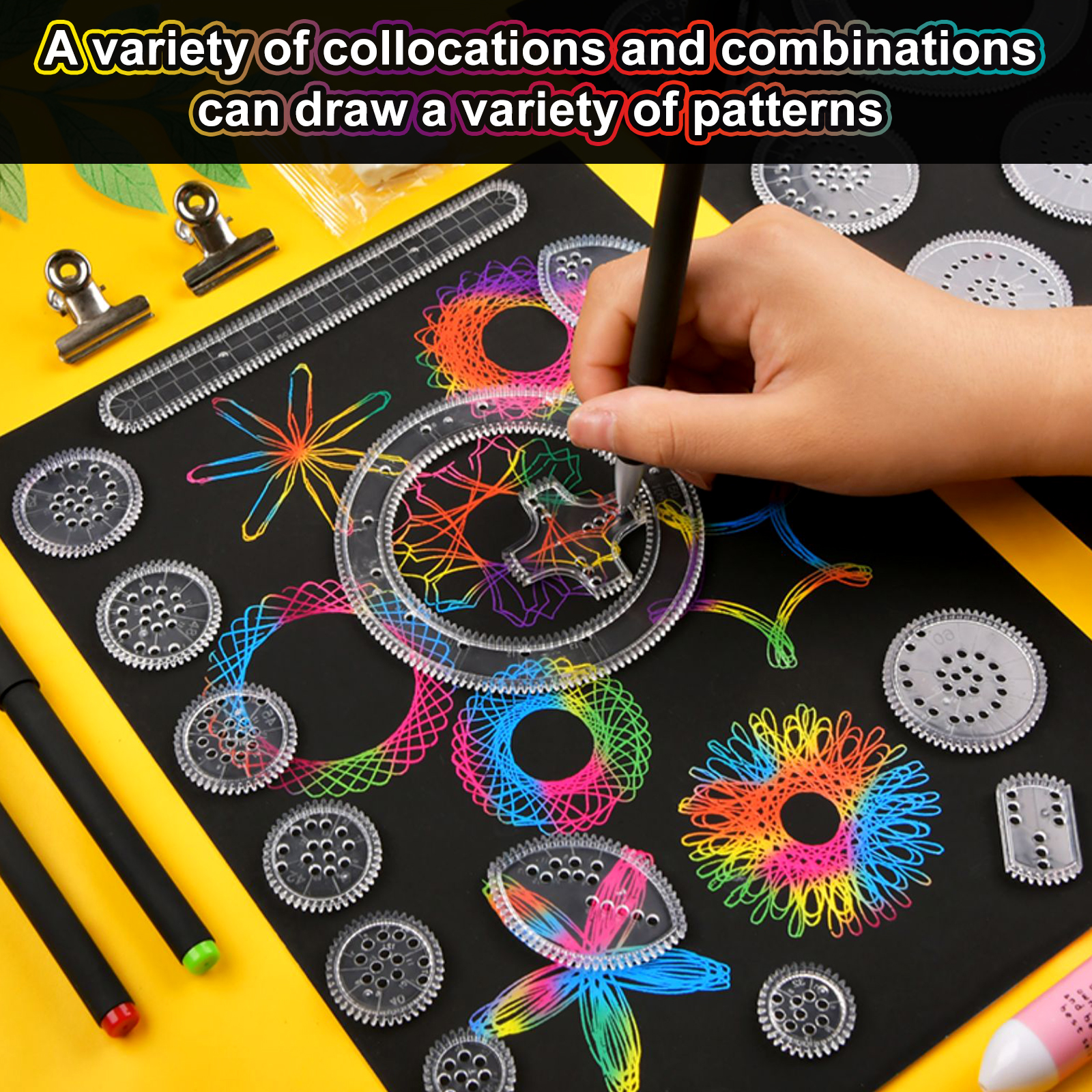 22pcs Spirograph Design Arts C – обзор и цена Art Craft 6 Year Old