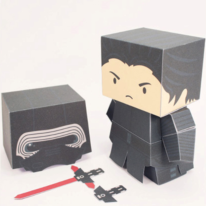 DARK APPRENTICE Paper Model Mi – обзор и цена Art Craft With Cardboard
