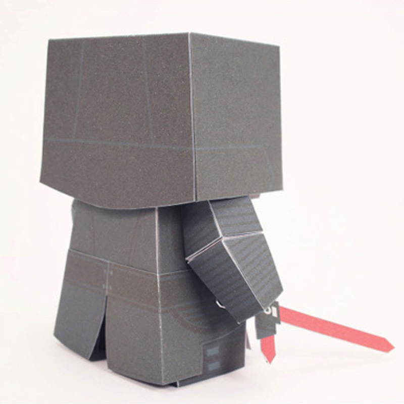 DARK APPRENTICE Paper Model Mi – обзор и цена Art Craft With Cardboard