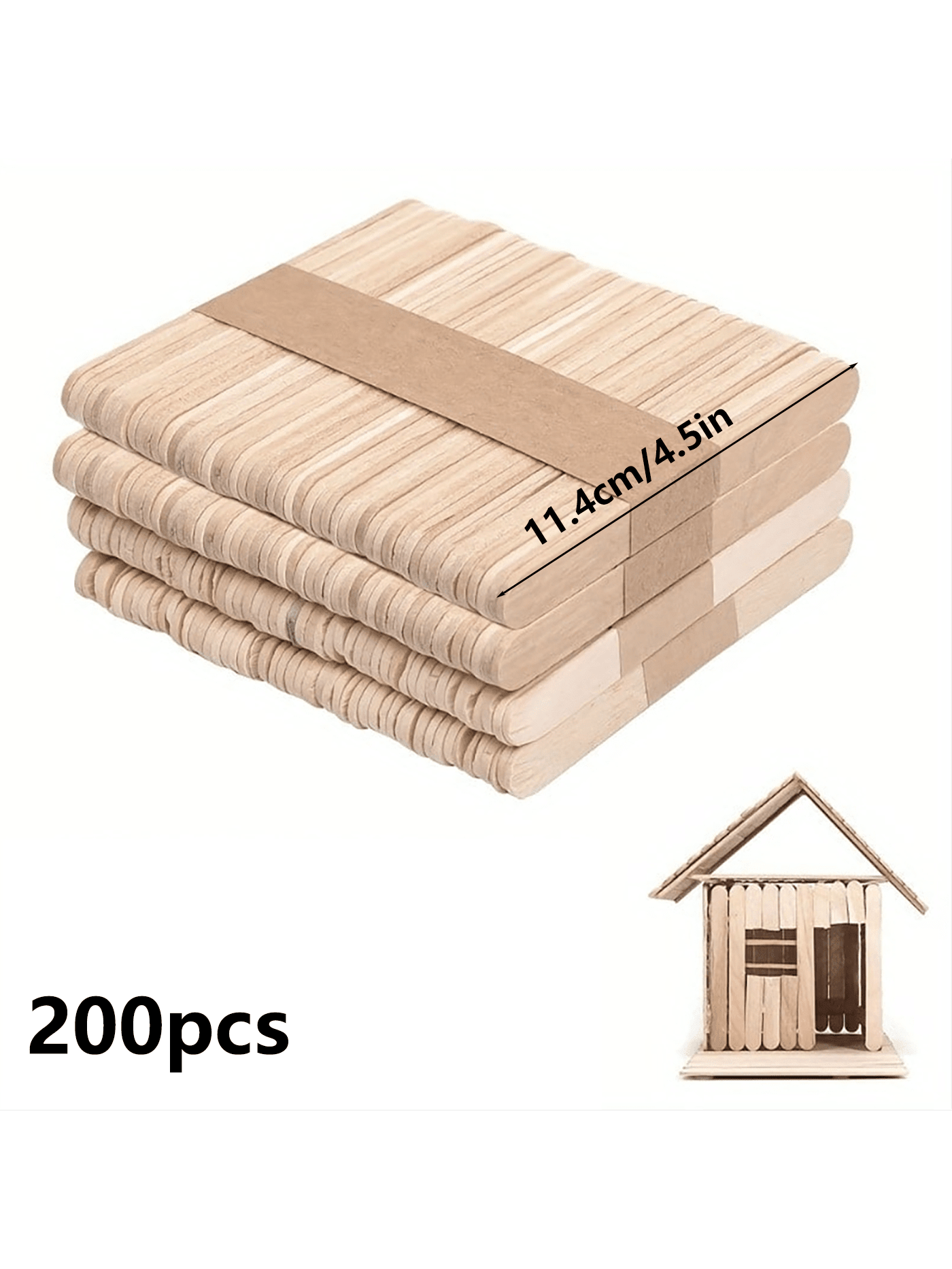 50/100/200 Pieces 11.4cm/4.5 i – обзор и цена Art Craft Stick