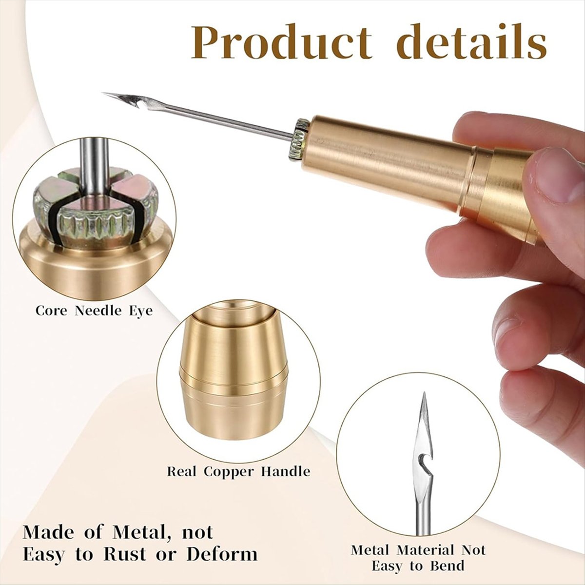 9pcs Leather Sewing Awl Kit wi – обзор и цена Leather Tooling Kit