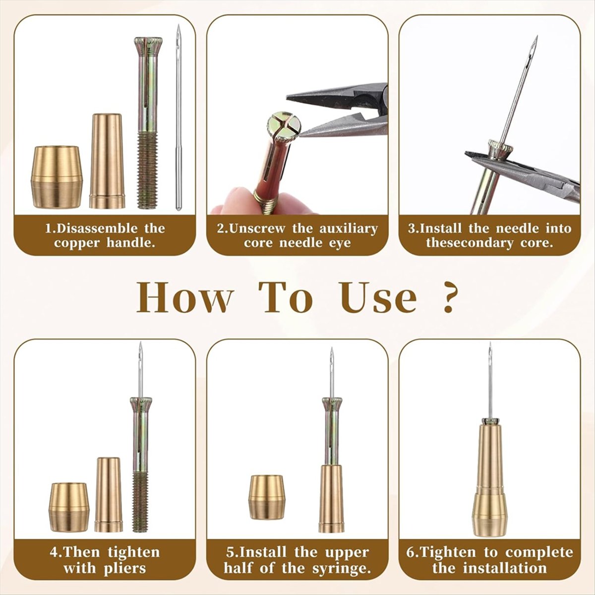9pcs Leather Sewing Awl Kit wi – обзор и цена Leather Tooling Kit