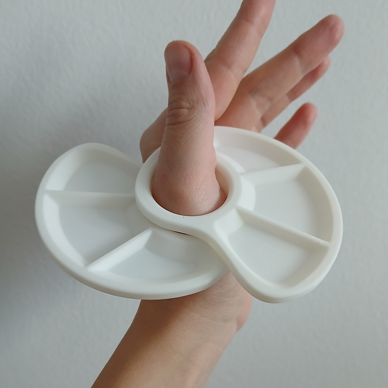1/2pc Thumb Palette Ergonomic  – обзор и цена Art Craft Class