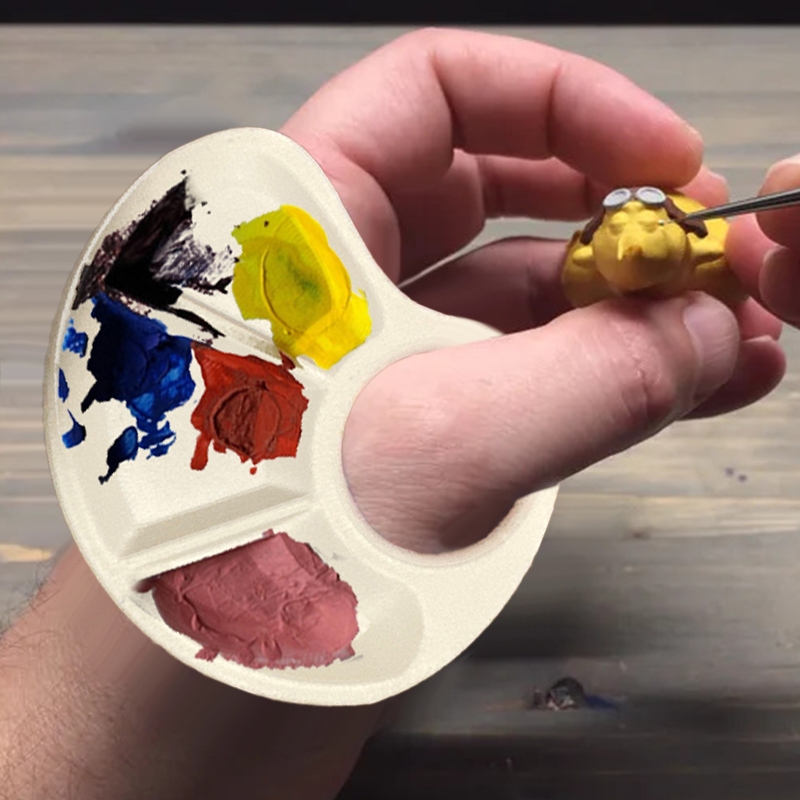 1/2pc Thumb Palette Ergonomic  – обзор и цена Art Craft Class