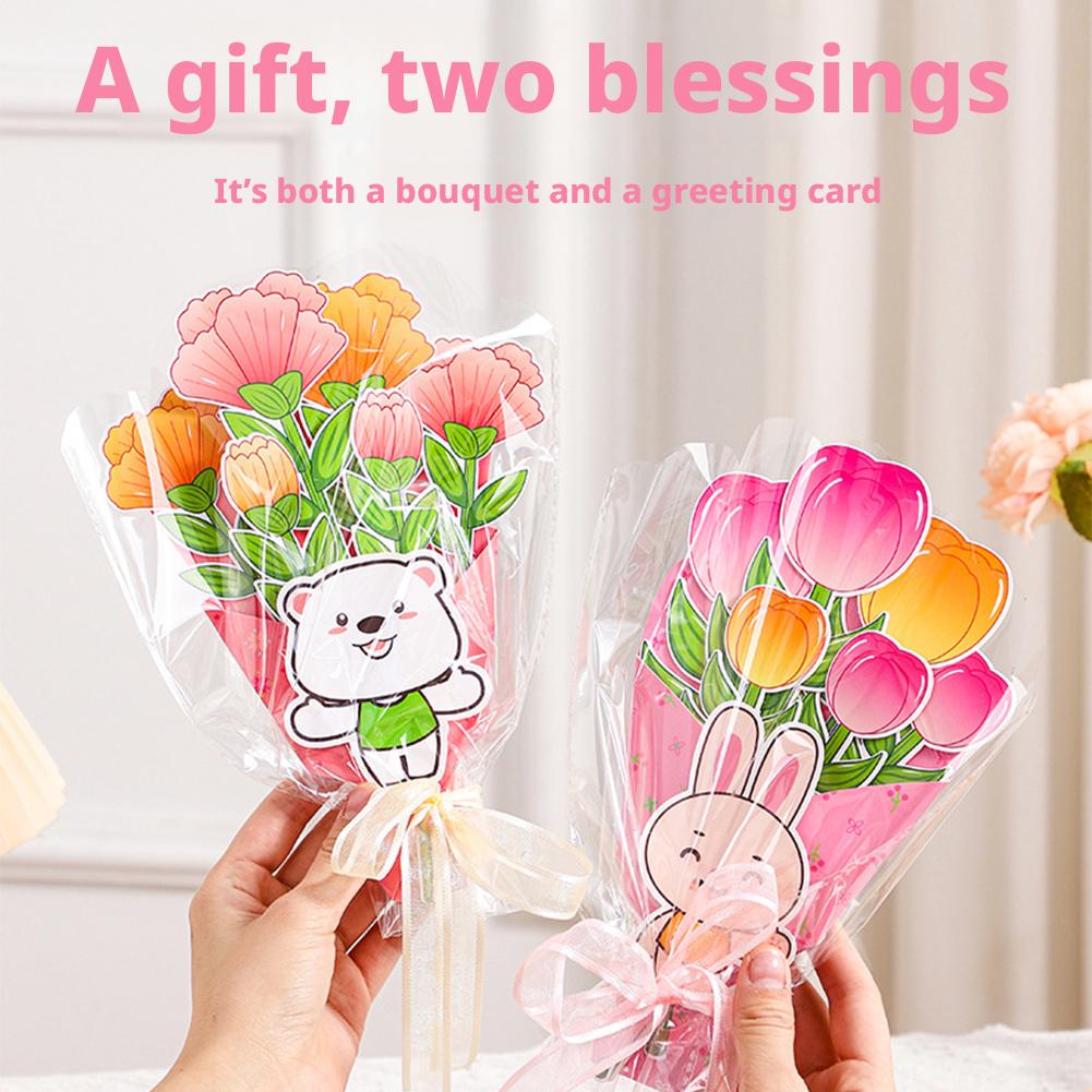 Mother's Day Flower Card Makin – обзор и цена Art Craft Kits For Kids