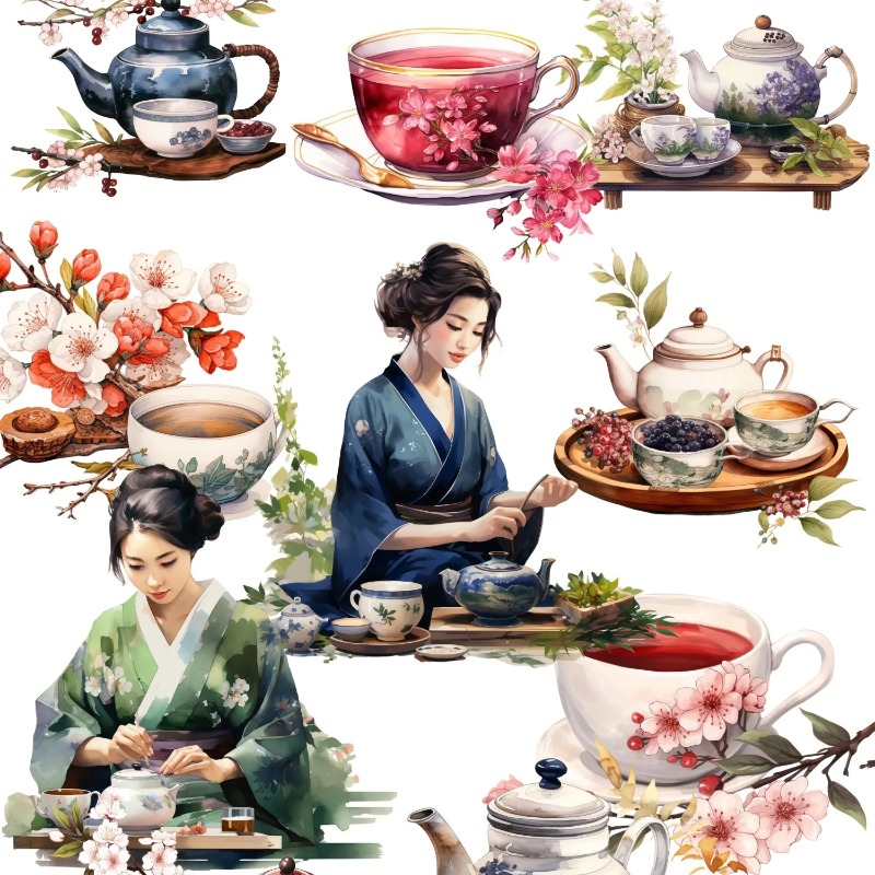 Cute Watercolor Tea Ceremony,  – обзор и цена Art Craft 6 Year Old