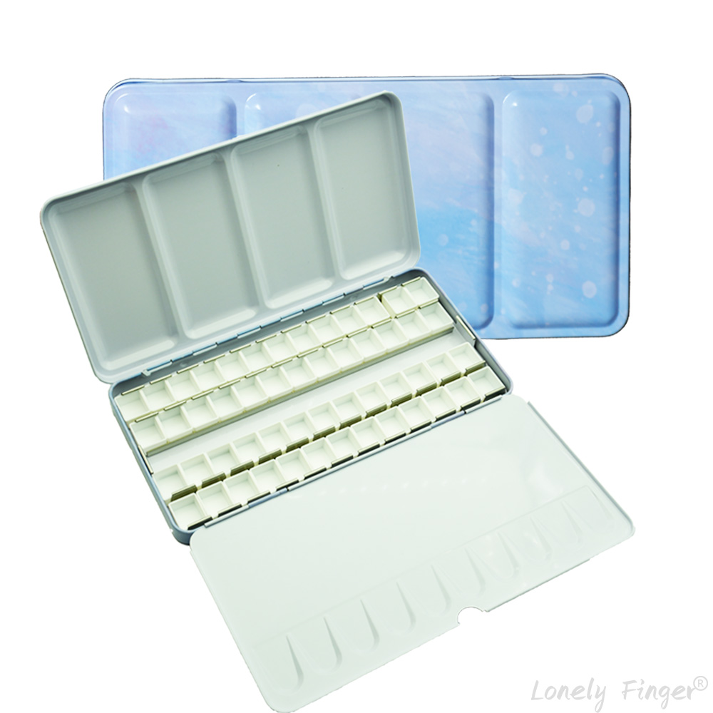 Empty Watercolor Palette Tin S – обзор и цена Gouache Paint Set